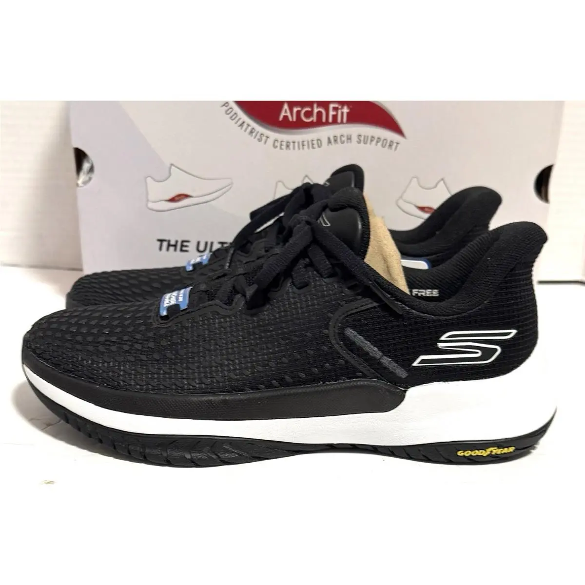 Skechers shoes - SKECHERS Viper Court Elite - Viper Court Elite - 172100/BKW - Black/White 2