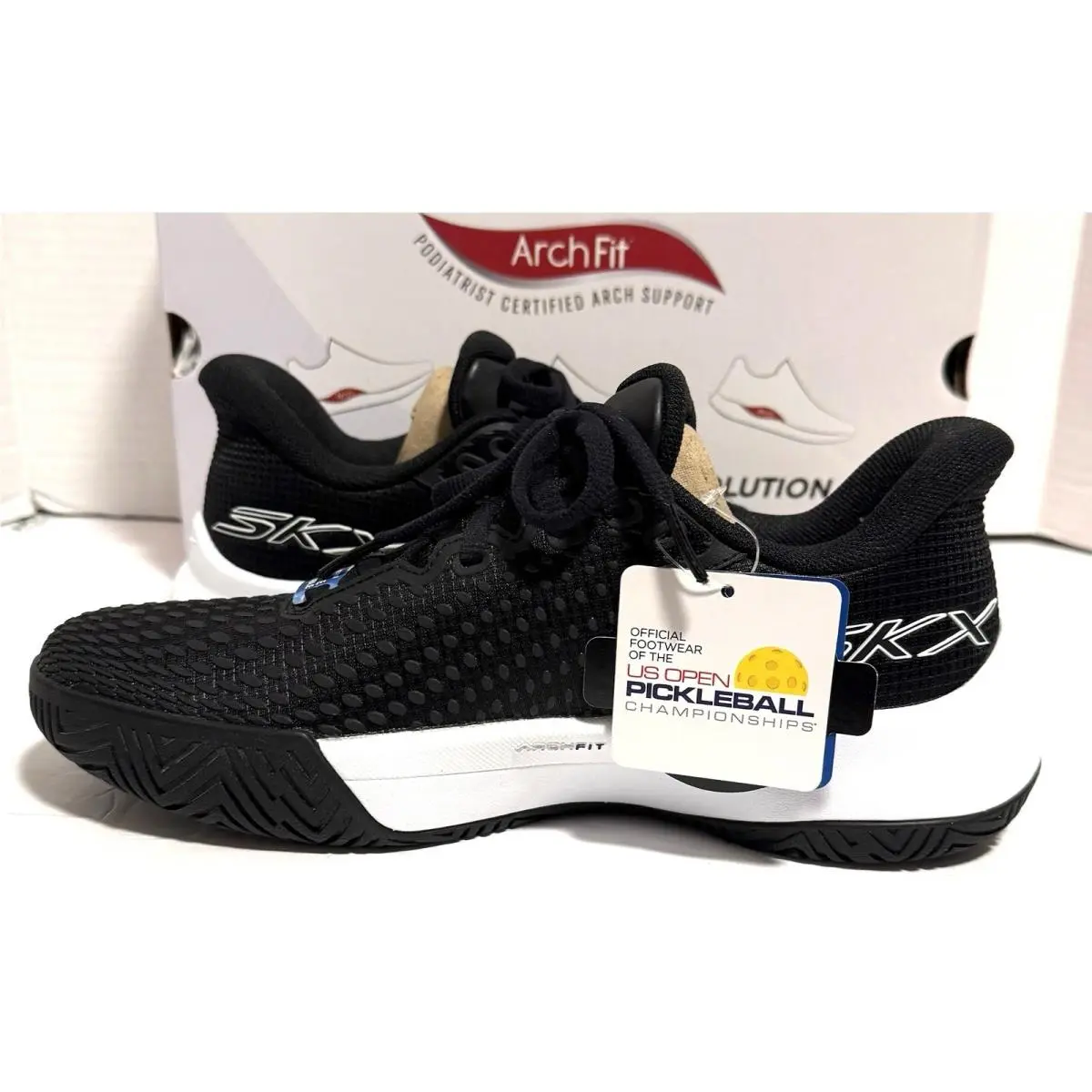 Skechers shoes - SKECHERS Viper Court Elite - Viper Court Elite - 172100/BKW - Black/White 5