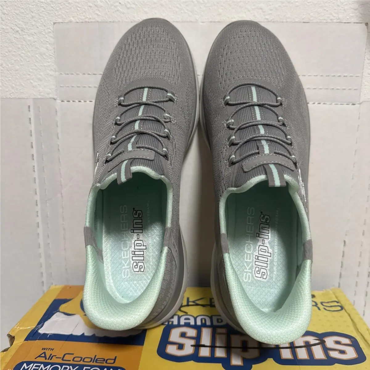 Skechers shoes - Skechers Air-Cooled - Navy/Pink 4