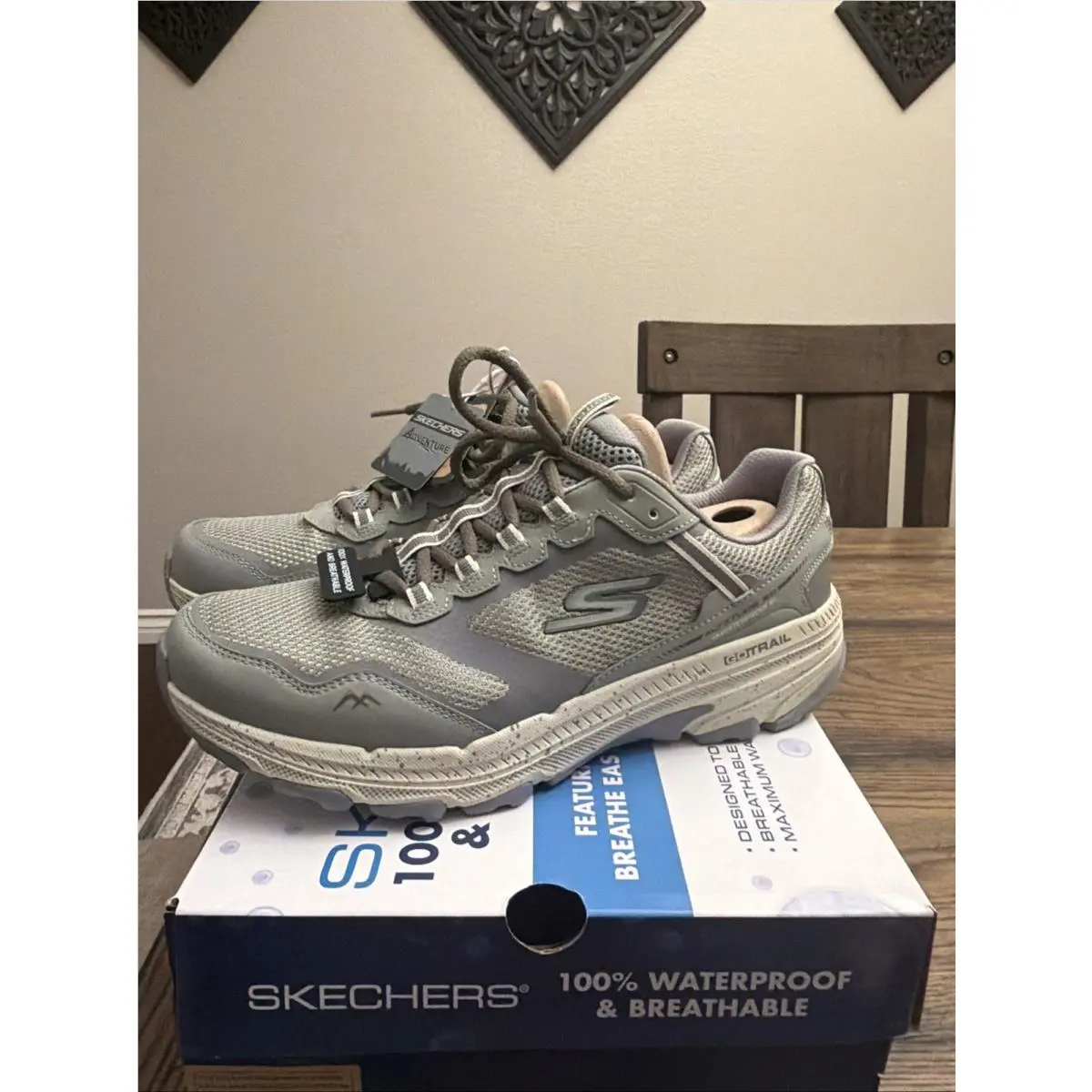 Skechers shoes - WATERPROOF - WATERPROOF - Gray 1