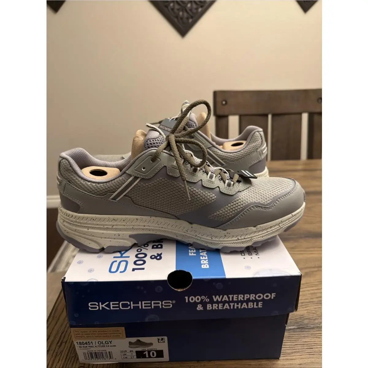 Skechers shoes - WATERPROOF - WATERPROOF - Gray 3