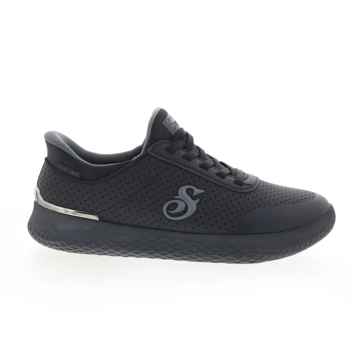Skechers Snoop Dogg Snoop Vibez Snooper Mens Black Sneakers Shoes 10.5