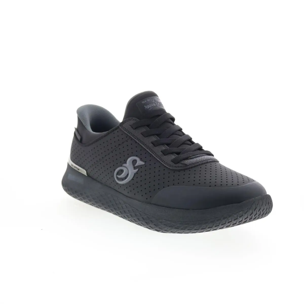 Skechers shoes - Skechers Slip-ins Snoop Dogg Snoop Vibez - Snooper Comfortable - 251082-BBK - Black (UPC: 198739800258) 0