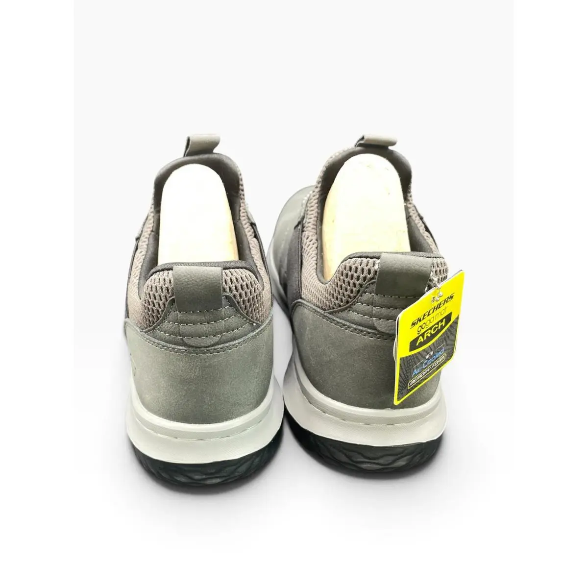 Skechers shoes - Delson - Axton - Delson Axton - 65870-GYBK - Gray (UPC: 194880676803) 3