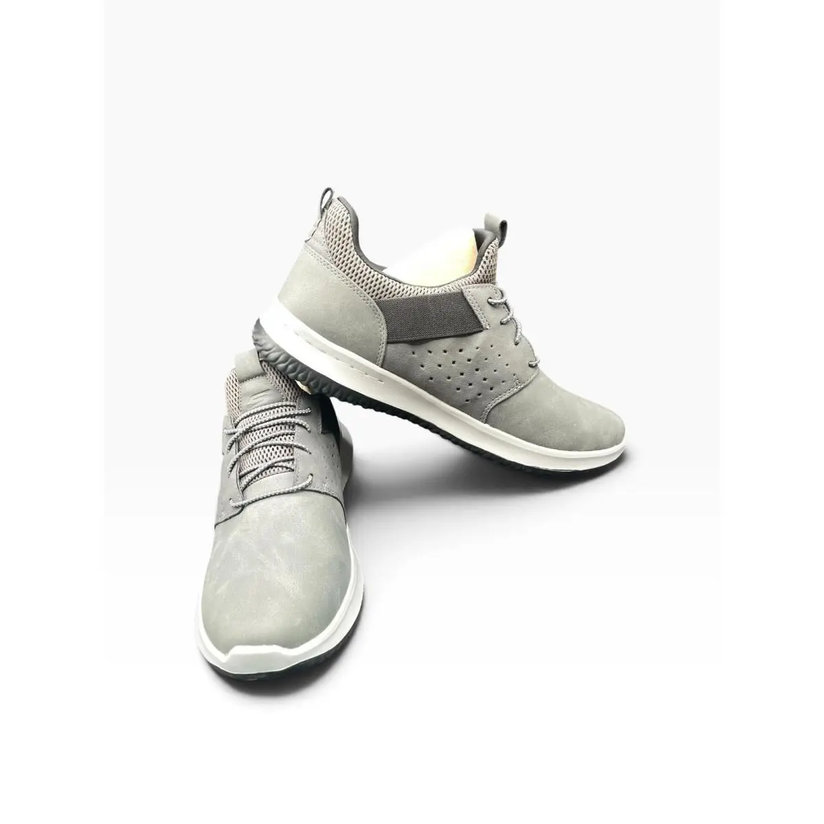 Skechers shoes - Delson - Axton - Delson Axton - 65870-GYBK - Gray (UPC: 194880676803) 5