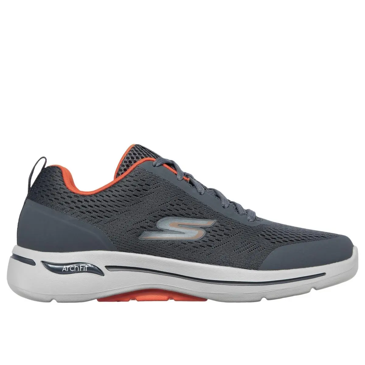 Skechers Men`s Gowalk Arch Fit Idyllic 216116 Charcoal / Orange