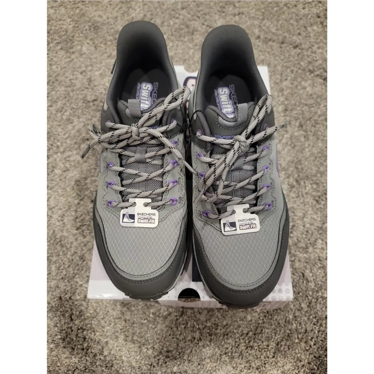 Skechers shoes - Skechers Free Swift - Free Swift - 179442S - Gray/Purple 2