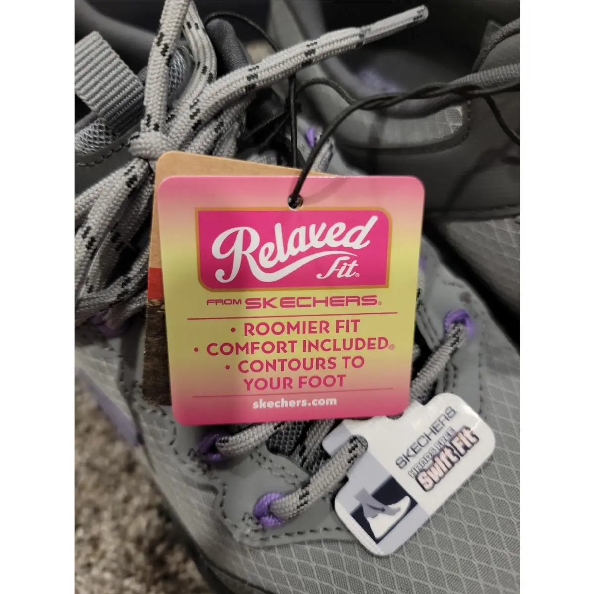Skechers shoes - Skechers Free Swift - Free Swift - 179442S - Gray/Purple 7