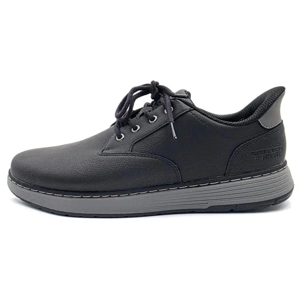 Skechers shoes - Skechers Classic Relaxed Swift-Fit Dress / Casual Shoes - 182004/BLK - Black (UPC: 199252413994) 1