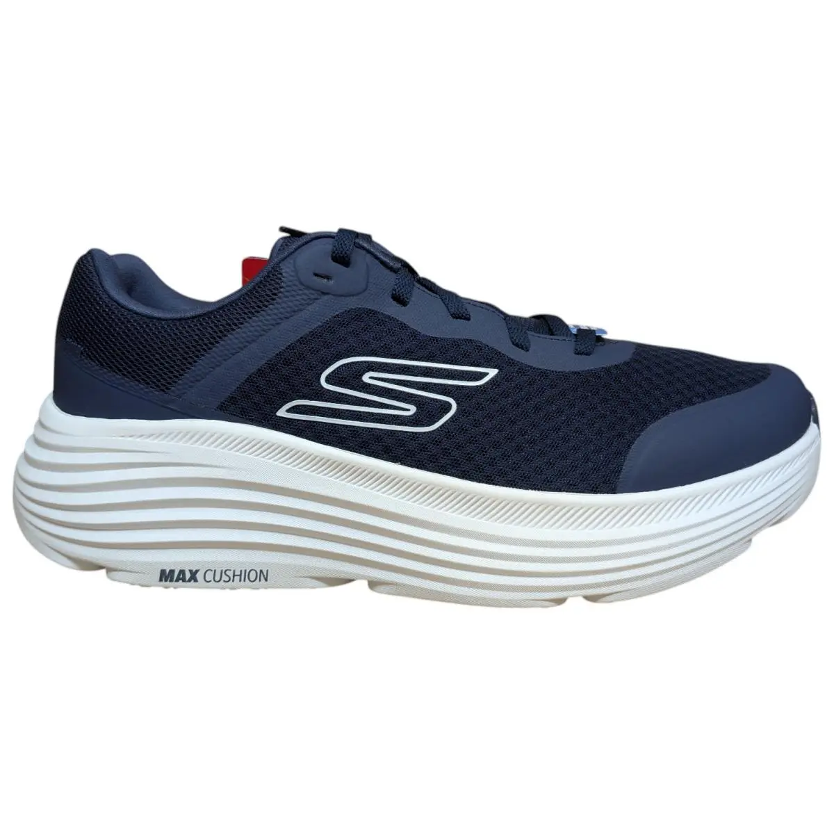 Skechers Mens Max Cushioning Endeavour - Navy - US Size 12 Extra Wide - 220613WW