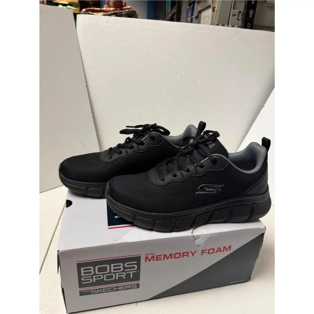 Skechers shoes - SKECHERS BOBS Sport B Flex - Black 5