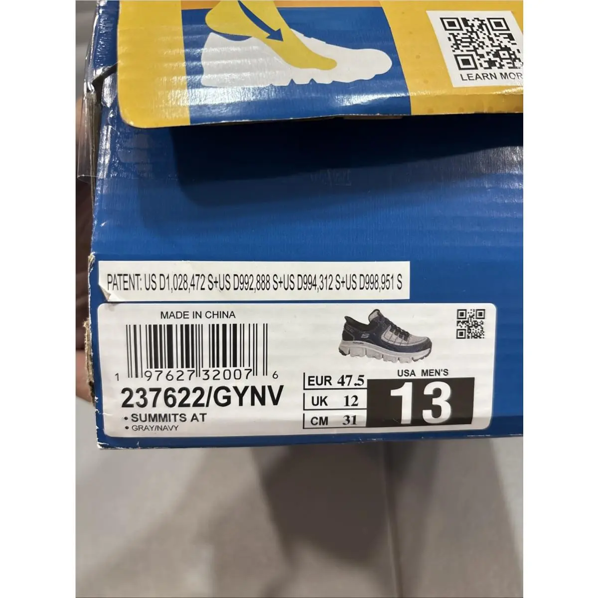 Skechers shoes - Glide-Step - Blue 3