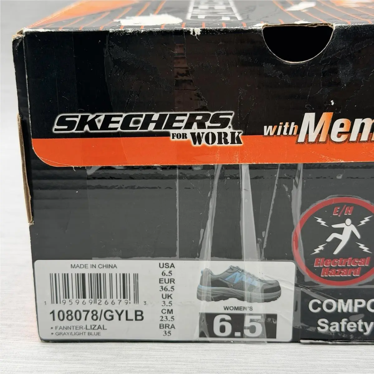 Skechers shoes - SKECHERS Fannter Lizal - Fannter Lizal - 108078 - Gray 8