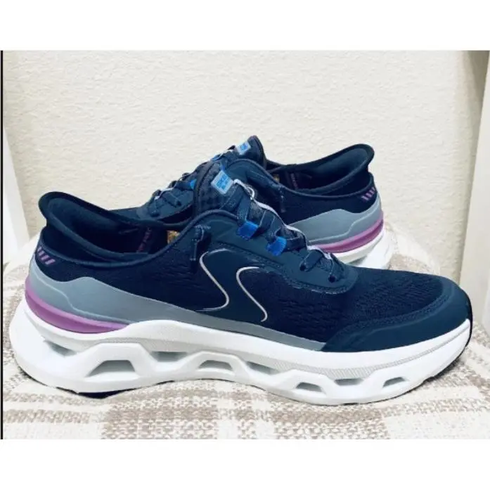 Skechers shoes - SKECHERS Glide-Step - Blue 8
