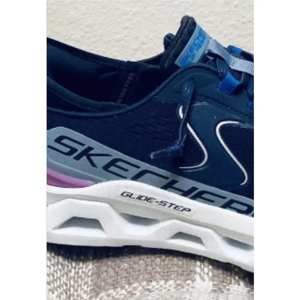Skechers shoes - SKECHERS Glide-Step - Blue 2