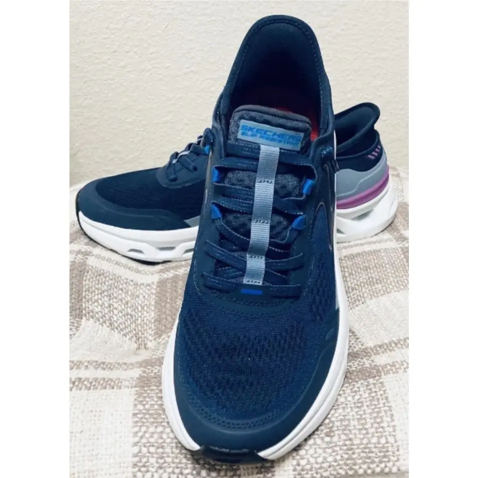 Skechers shoes - SKECHERS Glide-Step - Blue 4