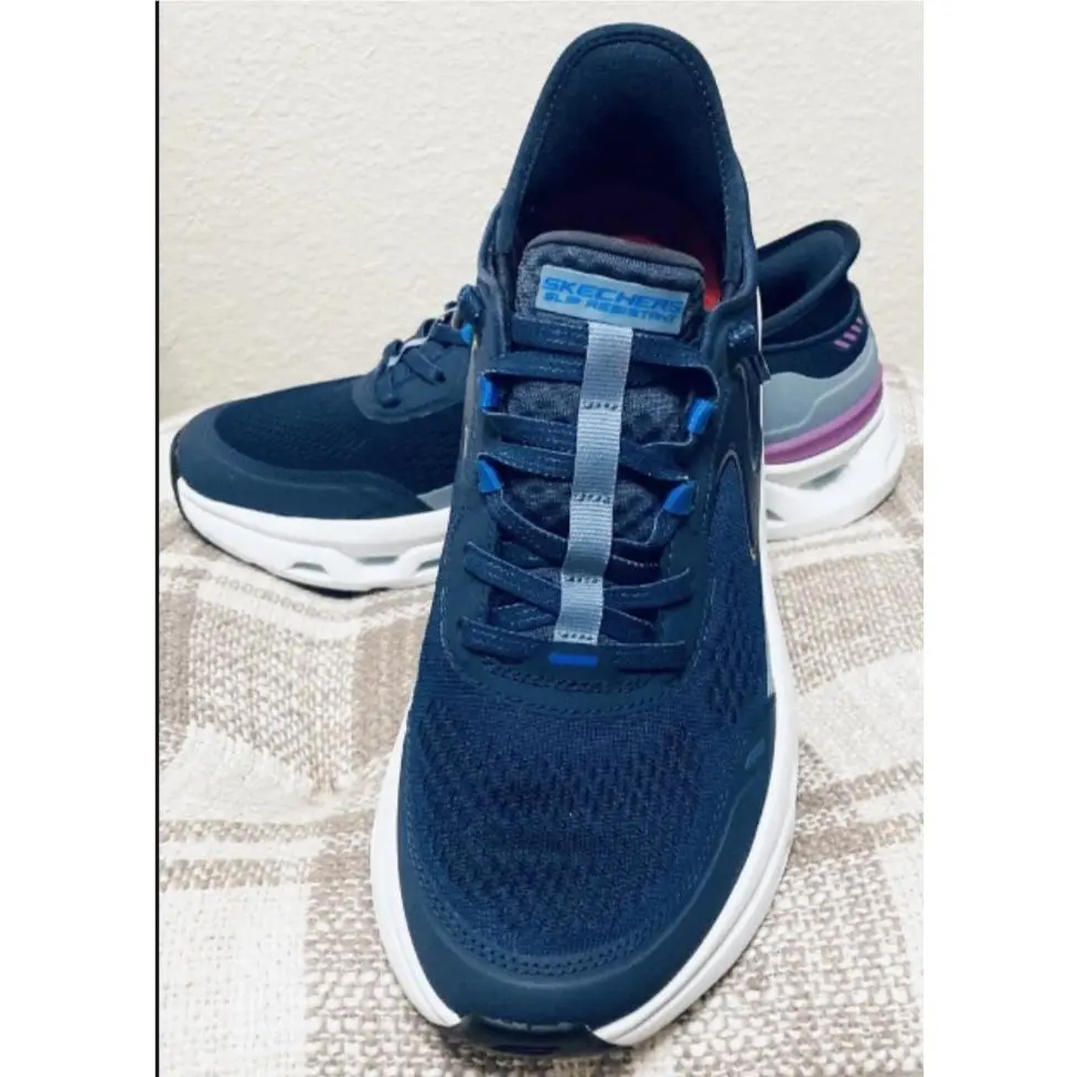 Skechers shoes - SKECHERS Glide-Step - Blue 7