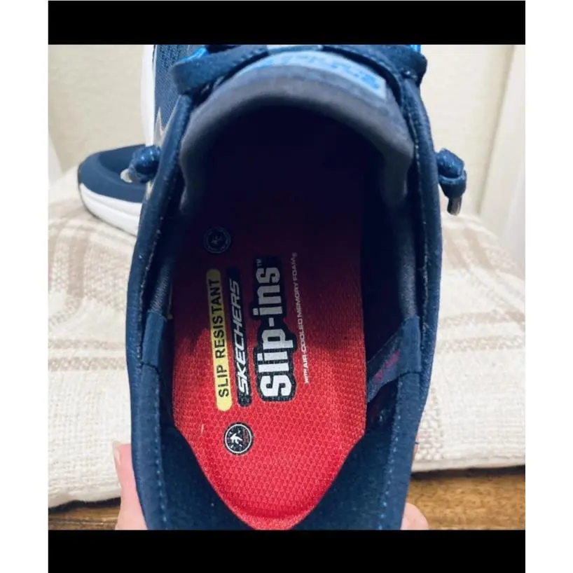 Skechers shoes - SKECHERS Glide-Step - Blue 10