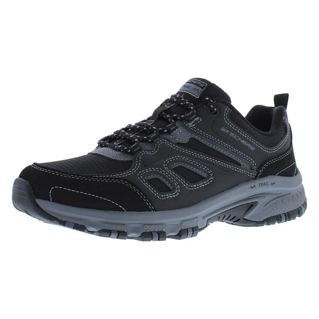 Skechers Hillcrest Pathway Finder Womens Shoes Size 11 Color: Black/charcoal
