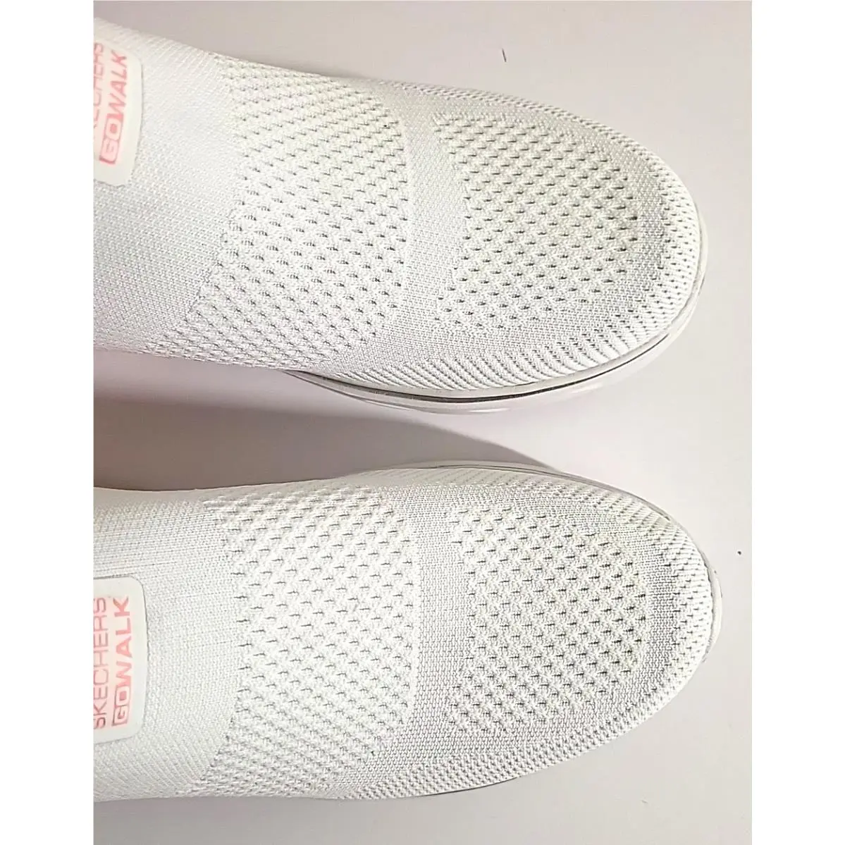 Skechers shoes - Skechers Go Walk 7 Mia 125231 - 125231 - White & Pink (UPC: 196989975399) 6