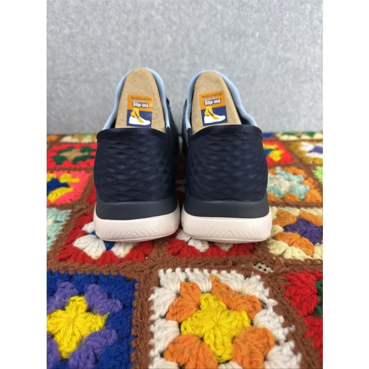 Skechers shoes - Sketchers Slip-ins Summits - Sketchers Summits - 149937W/NVPR - Blue 2