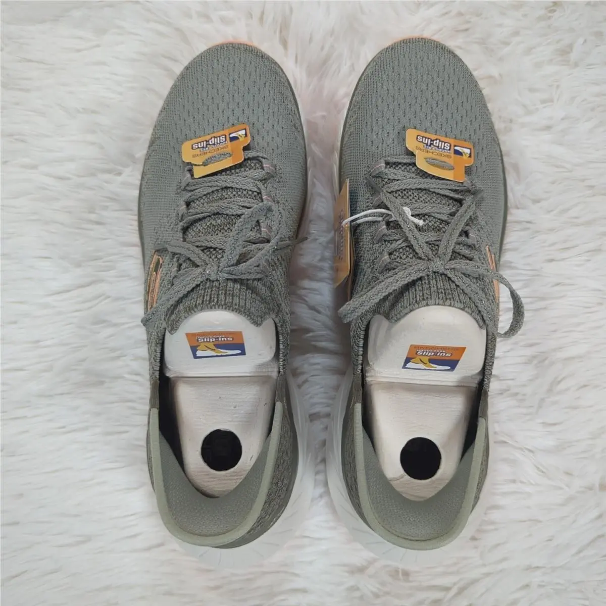 Skechers shoes - Skechers Hands Free Slip-ins Edgeride Impression - Gray (UPC: 197976379572) 3