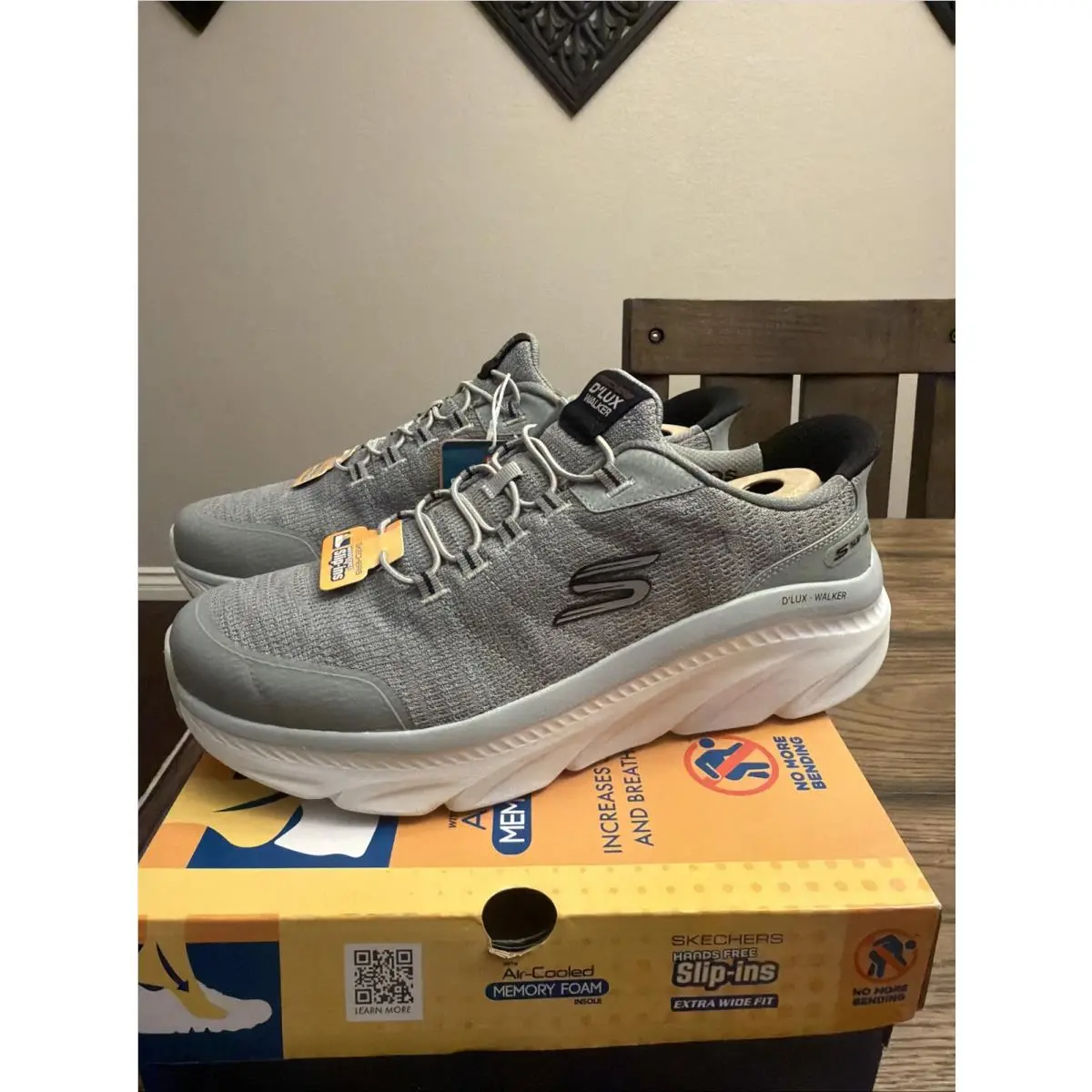 Skechers shoes - Skechers Relaxed Fit - Relaxed Fit - 232045WW/GYBK - Gray (UPC: 0194428318028) 1