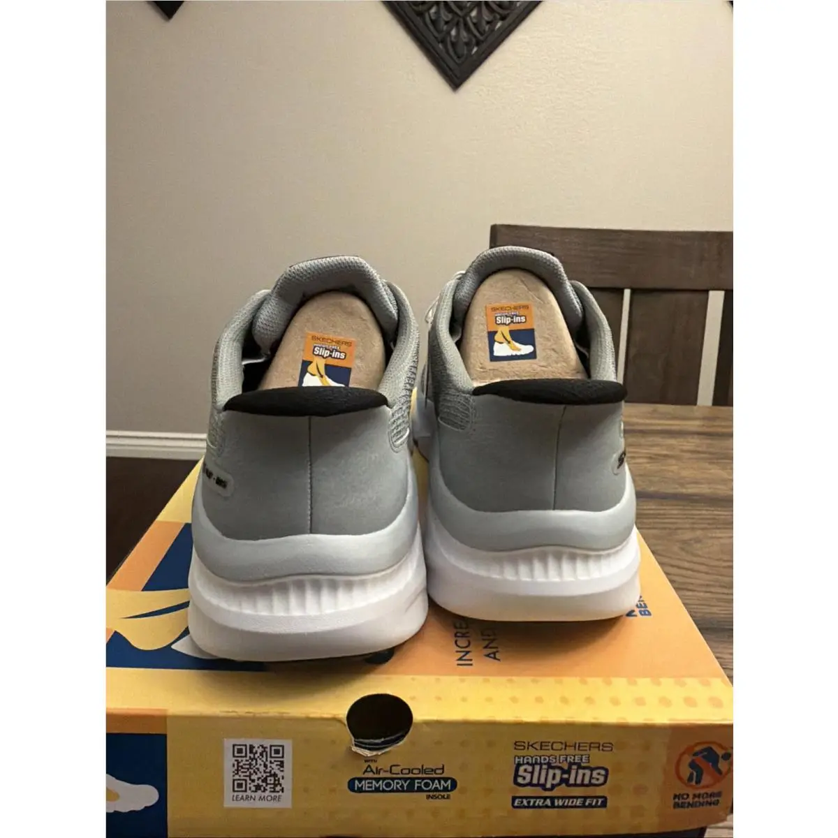 Skechers shoes - Skechers Relaxed Fit - Relaxed Fit - 232045WW/GYBK - Gray (UPC: 0194428318028) 2