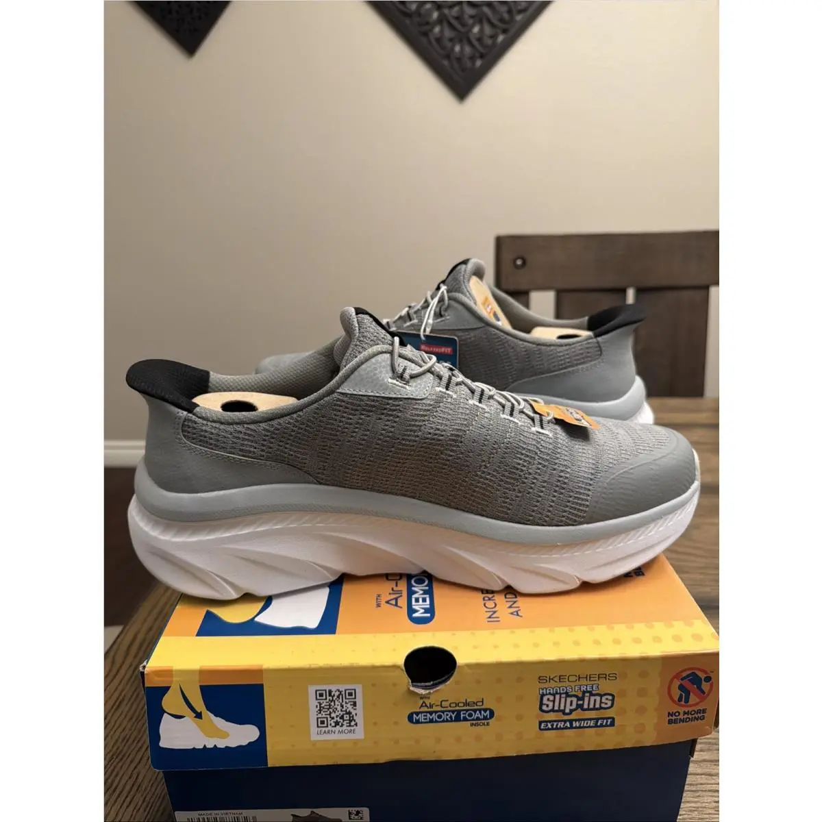Skechers shoes - Skechers Relaxed Fit - Relaxed Fit - 232045WW/GYBK - Gray (UPC: 0194428318028) 3