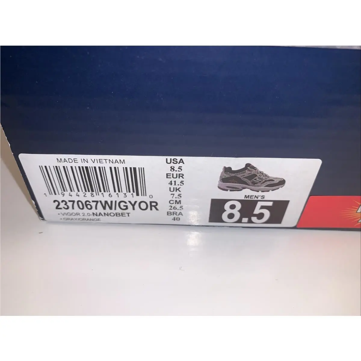 Skechers shoes - GYOR Vigor 2.0 Nanobet - GYOR Vigor Nanobet - Orange 7