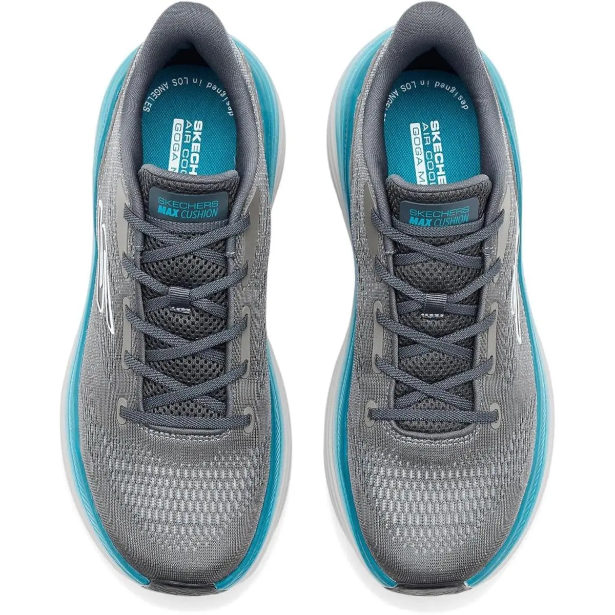 Skechers shoes - Charcoal (UPC: 0199025555104) 2