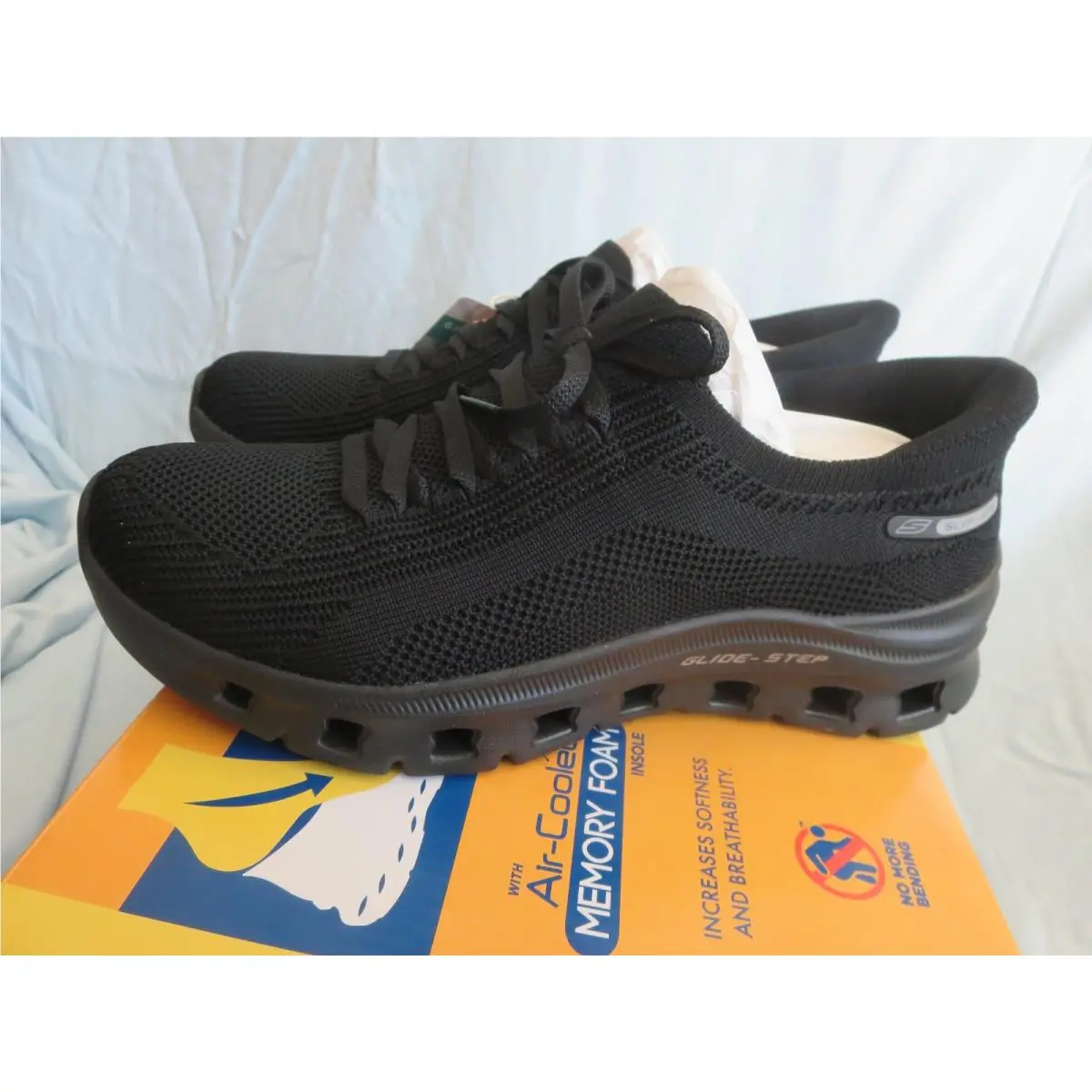Skechers shoes - Skechers Hands Free Slip-Ins Glide-Step Pro-Brilliant - 150429/BBK - Black (UPC: 198739506075) 0