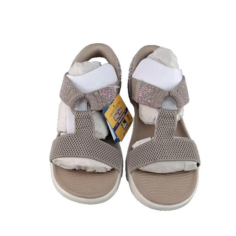 Skechers shoes - Skechers GO WALK Massage Fit - Taupe/Multi 5