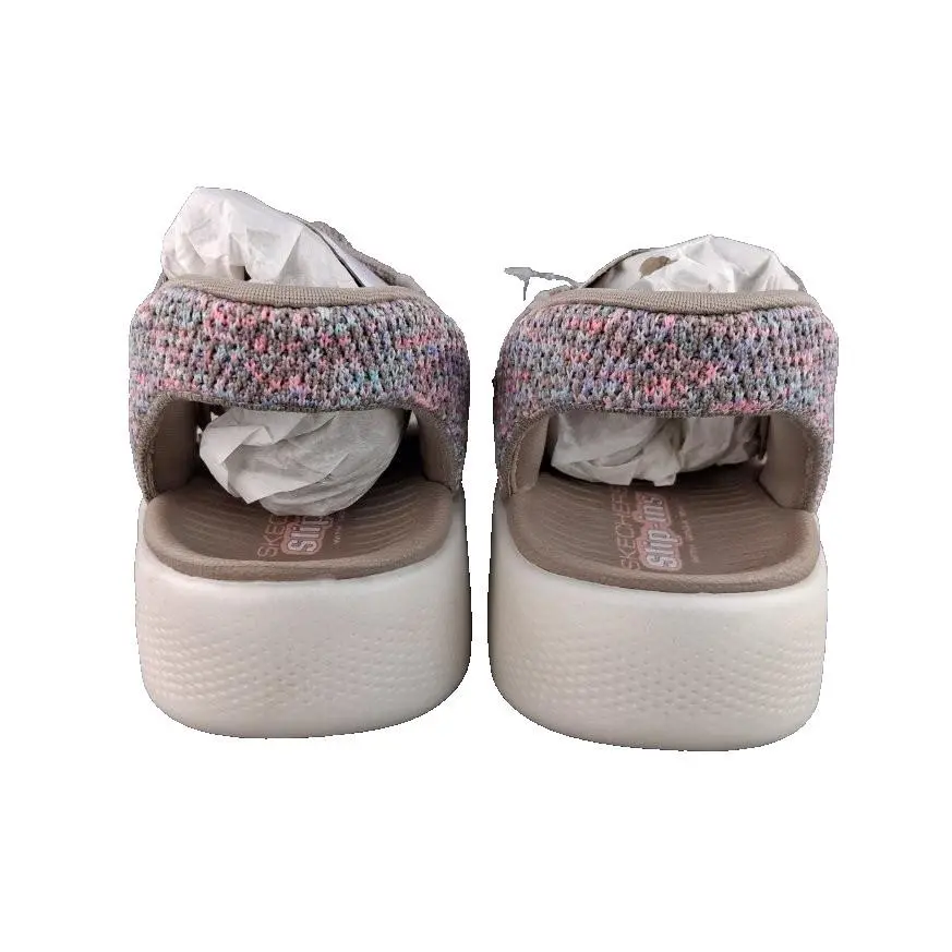 Skechers shoes - Skechers GO WALK Massage Fit - Taupe/Multi 7