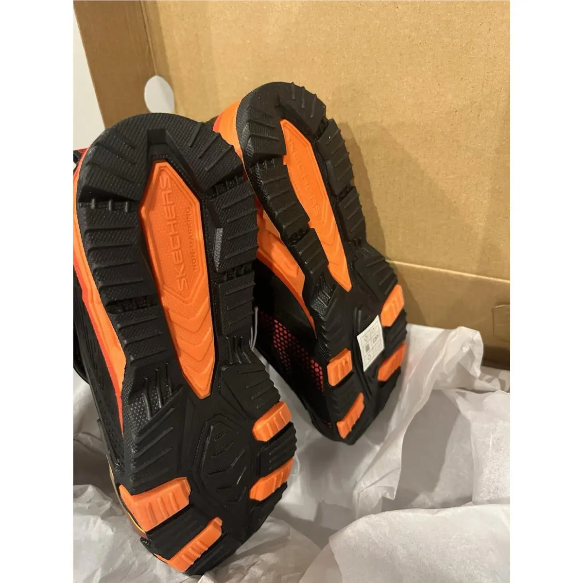 Skechers shoes - Black red 5