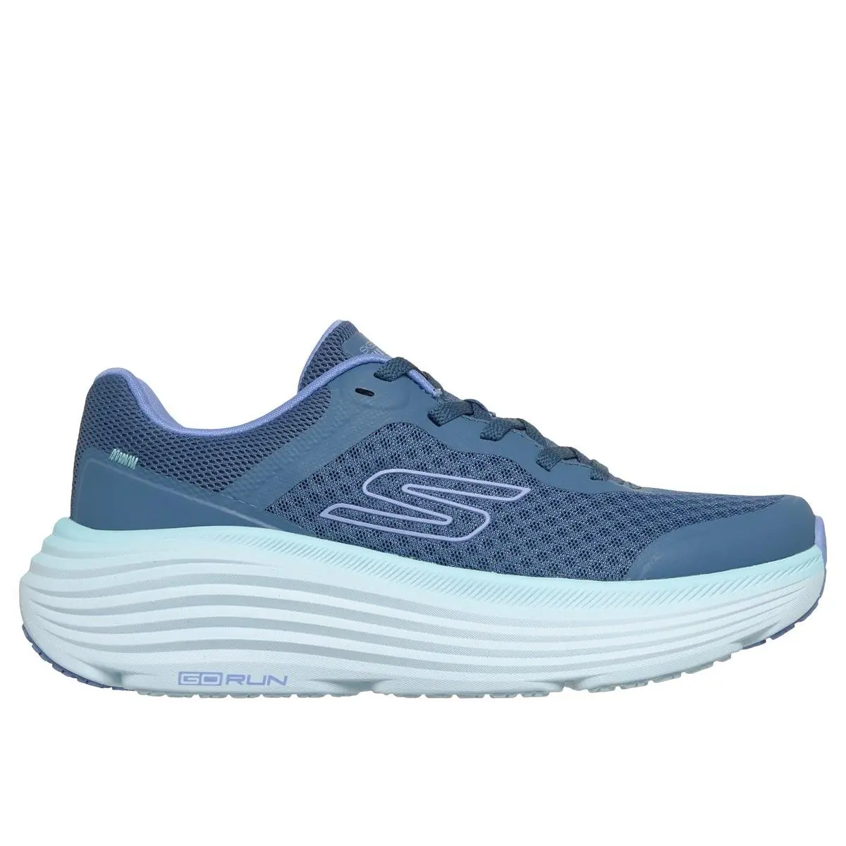 Skechers Women`s Max Cushioning Endeavor Athletic Shoe Blue/multi - 129470-BLMT