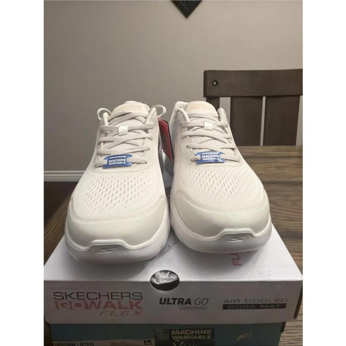 Skechers shoes - Skechers GO WALK Flex - WALK Flex - Offwhite 0