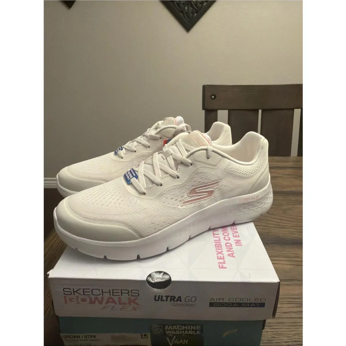 Skechers shoes - Skechers GO WALK Flex - WALK Flex - Offwhite 1