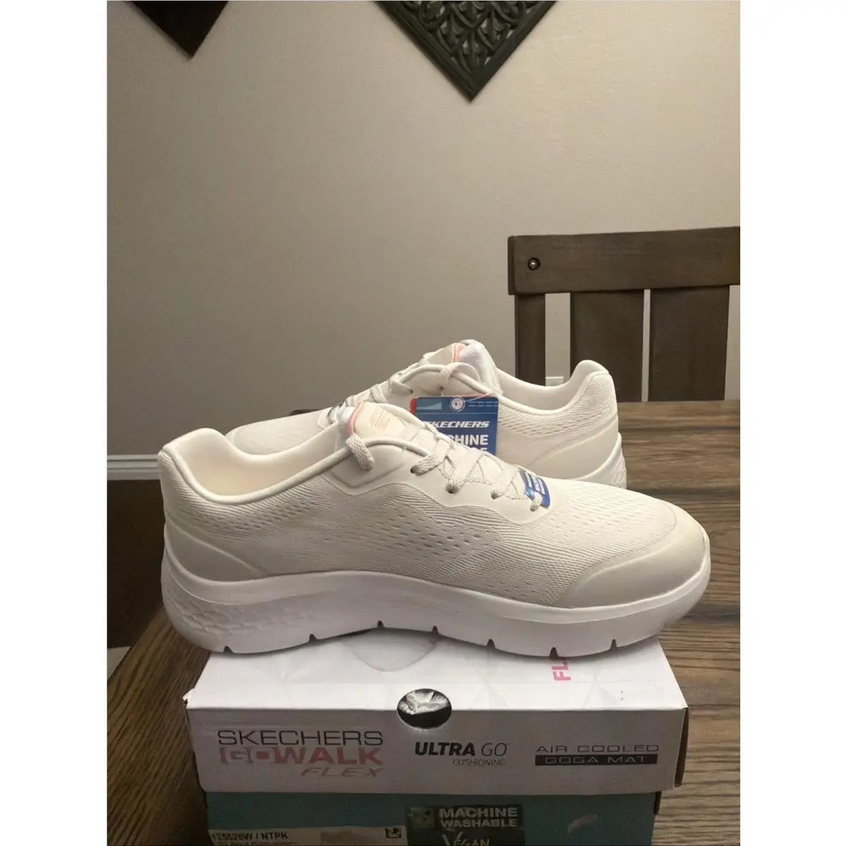 Skechers shoes - Skechers GO WALK Flex - WALK Flex - Offwhite 3