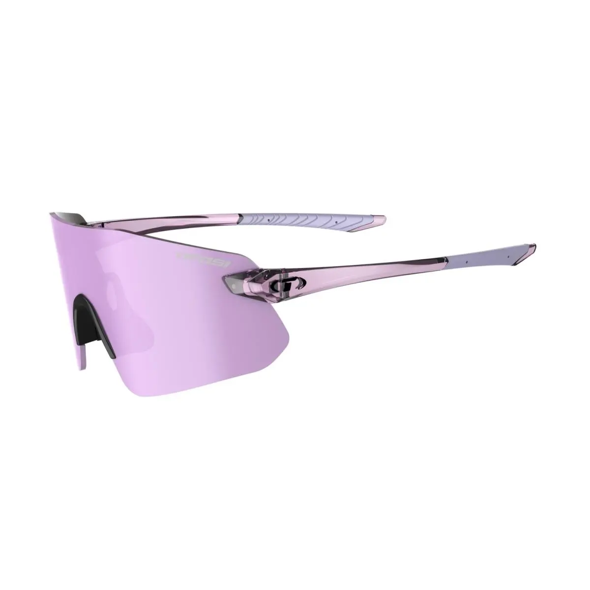 Tifosi Vogel SL Sport Sunglasses Crystal Purple Violet Mirror