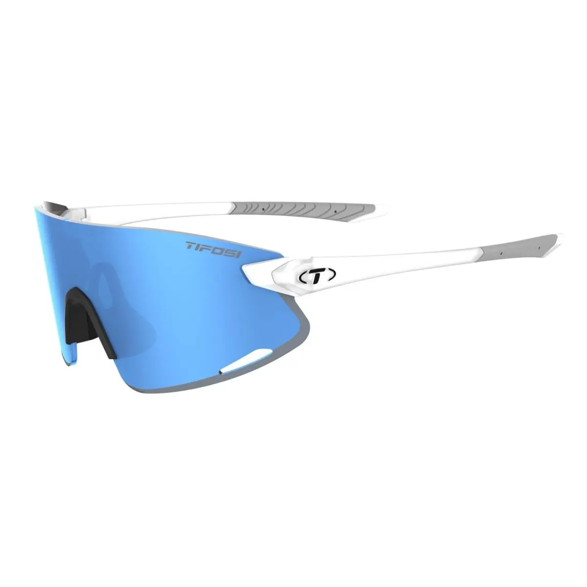 Tifosi Optics Vogel XC Sunglasses Satin Clear Sky Blue Mirror