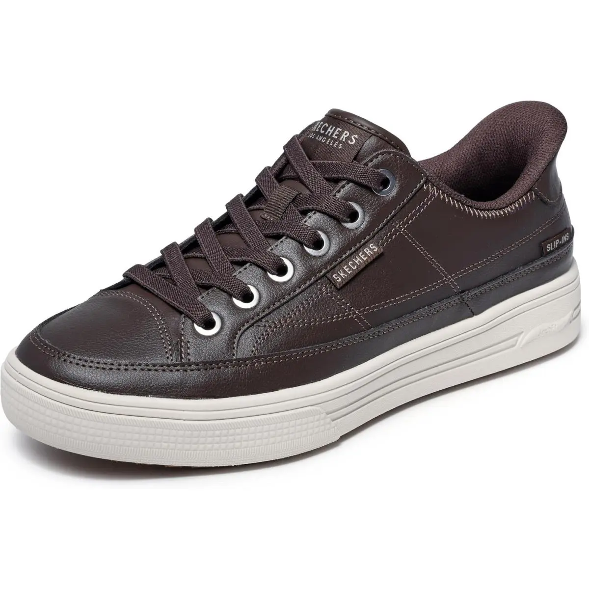 Men`s Arch Fit Arcade-catch YA There Hands Free Slip-ins Sneaker Choco by Skechers