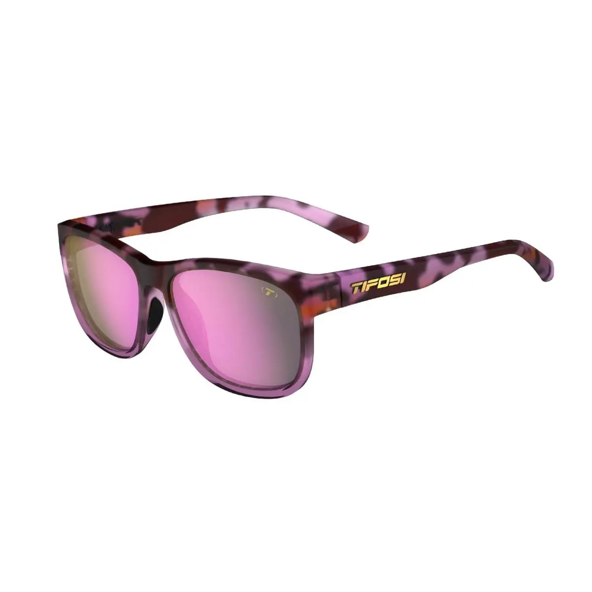 Tifosi Optics Swank XL Sunglasses Pink Tortoise