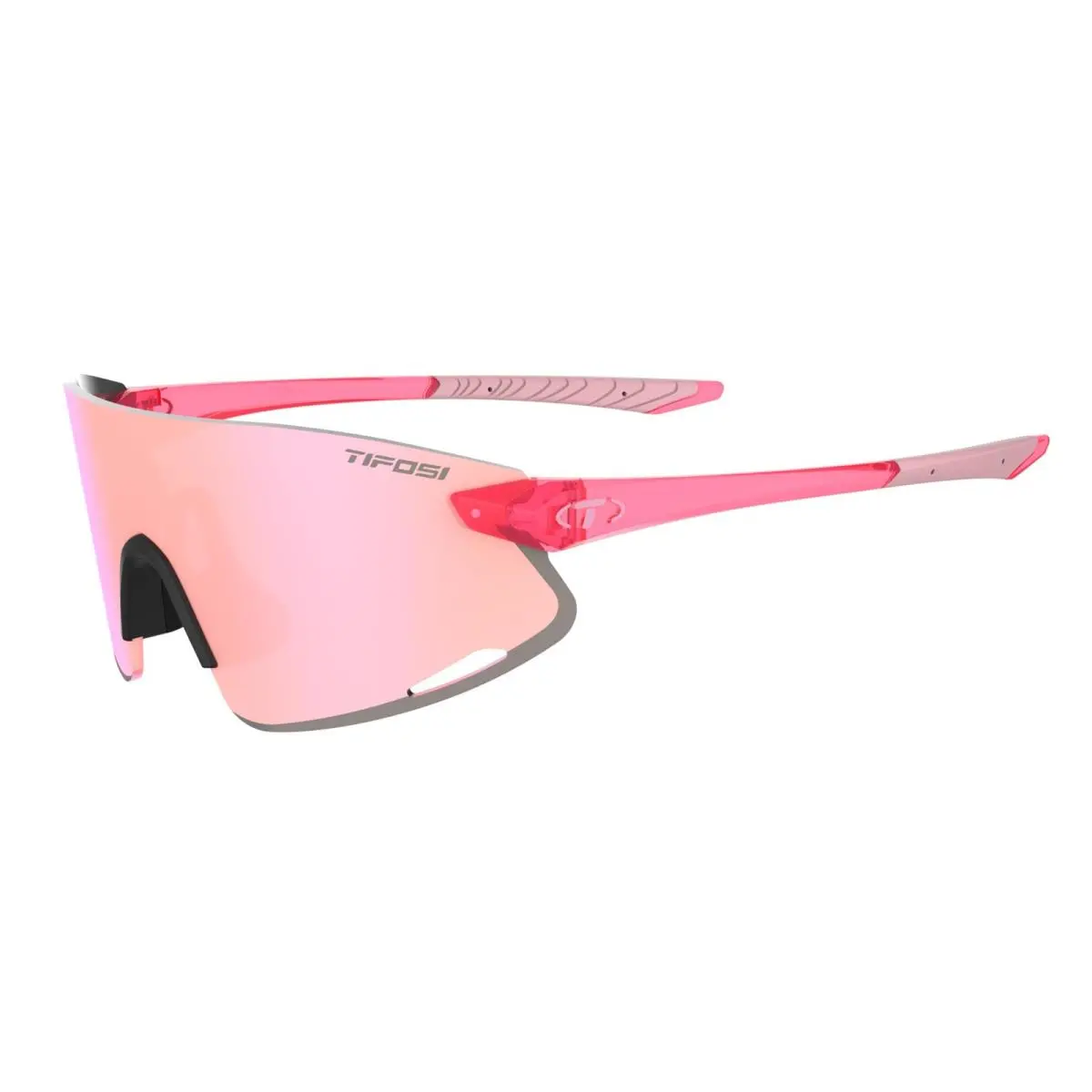 Tifosi Optics Vogel XC Sunglasses Crystal Pink Pink Mirror