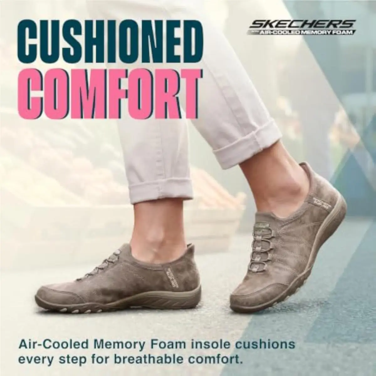 Skechers shoes - Dark Taupe (UPC: 0196989673868) 4