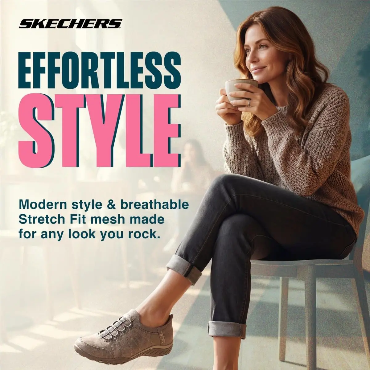 Skechers shoes - Dark Taupe (UPC: 0196989673868) 1