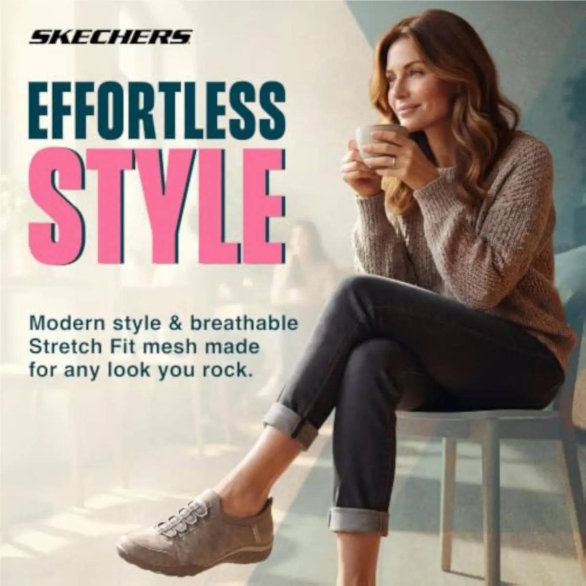 Skechers shoes - Dark Taupe (UPC: 0196989673868) 2