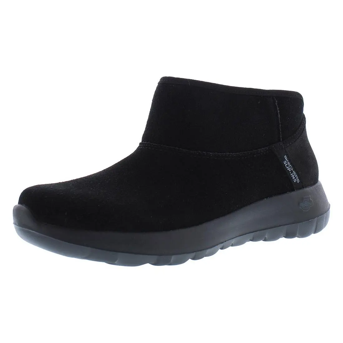 On The Go Joy Always Cozy Boot Suede Womens Shoes Size 9 Color: Black by Skechers