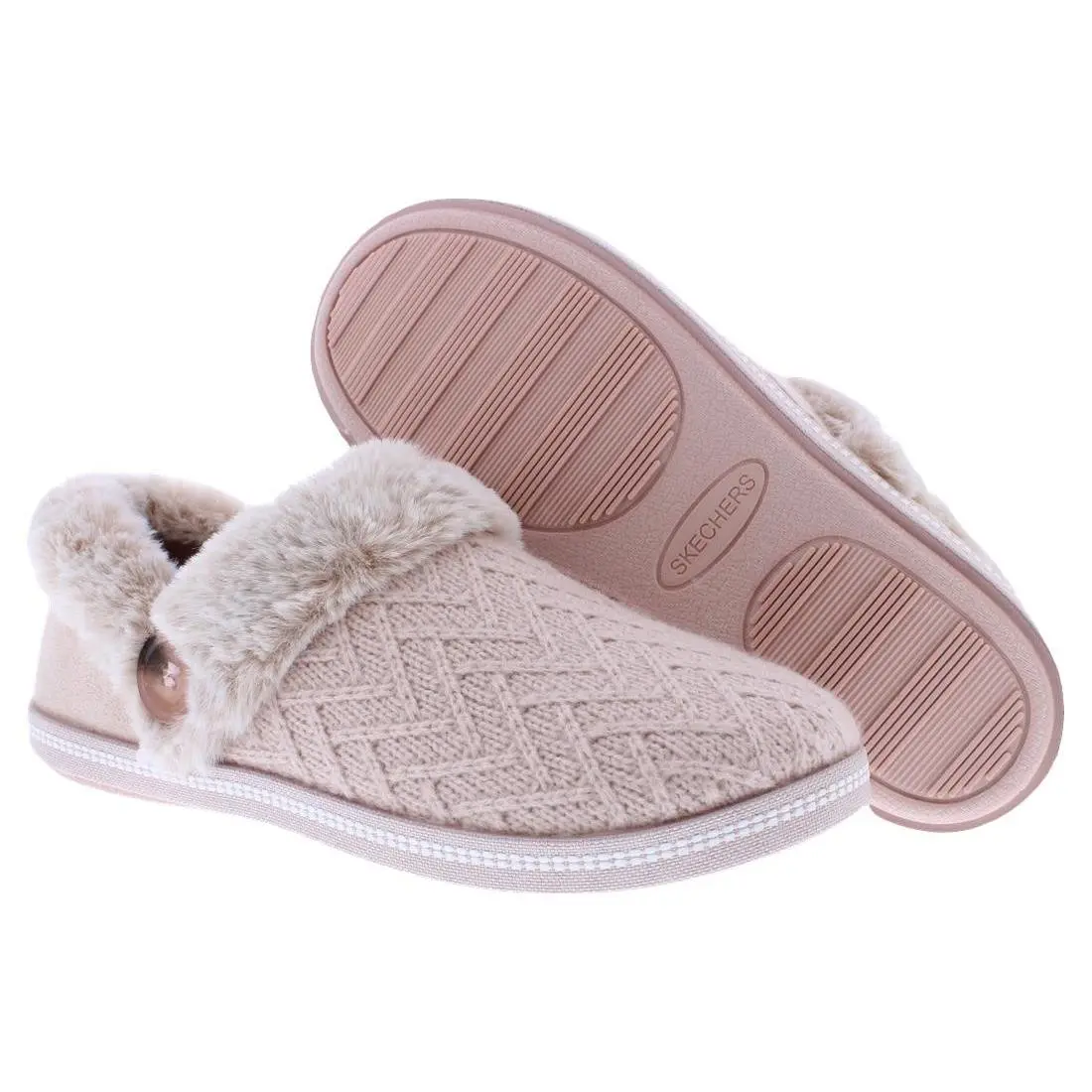 Cozy Campfire Girls Night In Womens Shoes Size 9 Color: Blush by Skechers