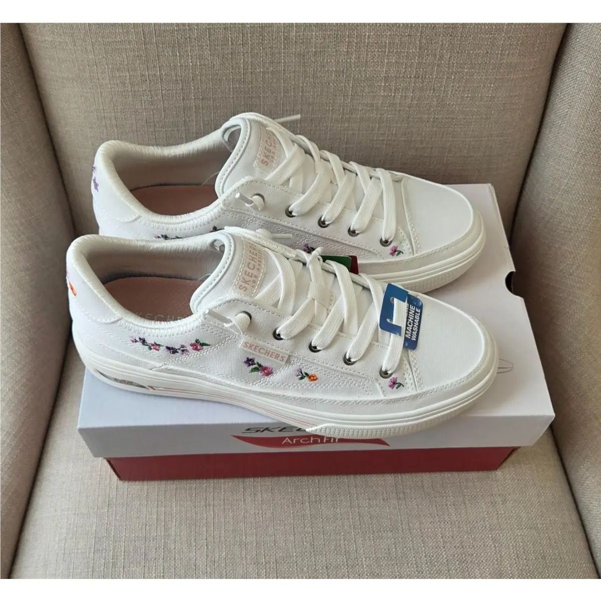 Skechers shoes - Skechers Arch Fit - Arch Fit - White 3